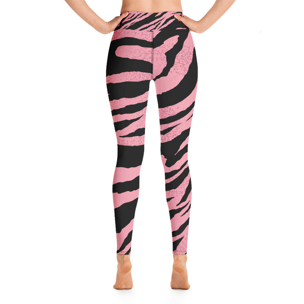 Zebra Print Yoga-Leggings
