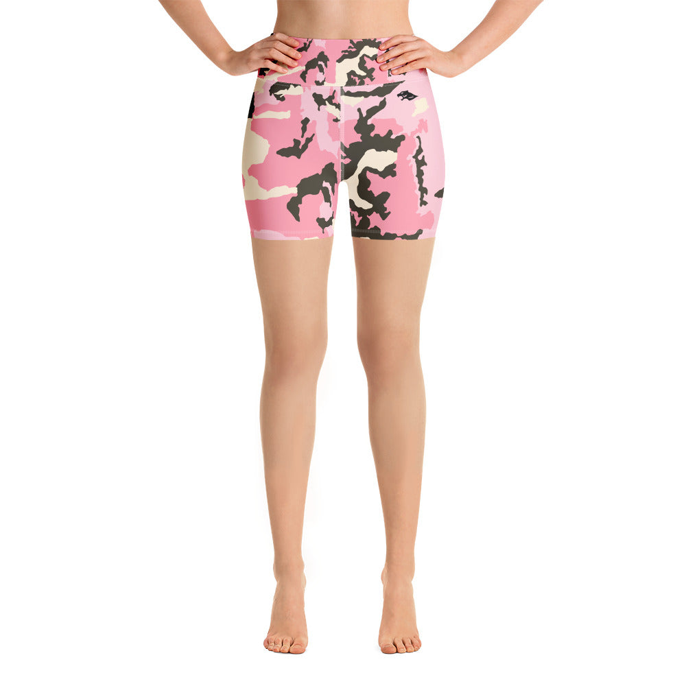 Camo Yoga-Shorts