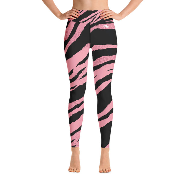 Zebra Print Yoga-Leggings